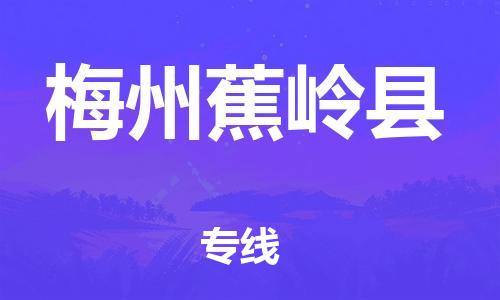 邯鄲到梅州蕉嶺縣物流公司-貴重貨物運輸專線-全年無憂